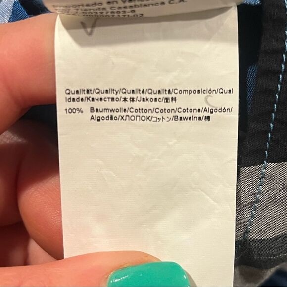 Hugo Boss Modern Fit Mens Button-Up Collare Plaid Shirt Cotton Multicolor Size L - Picture 5 of 7